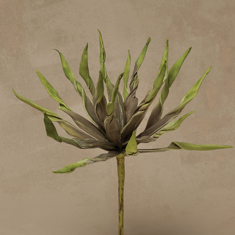 August Grove Artificial Twisted Spike Bush Stem Wayfair